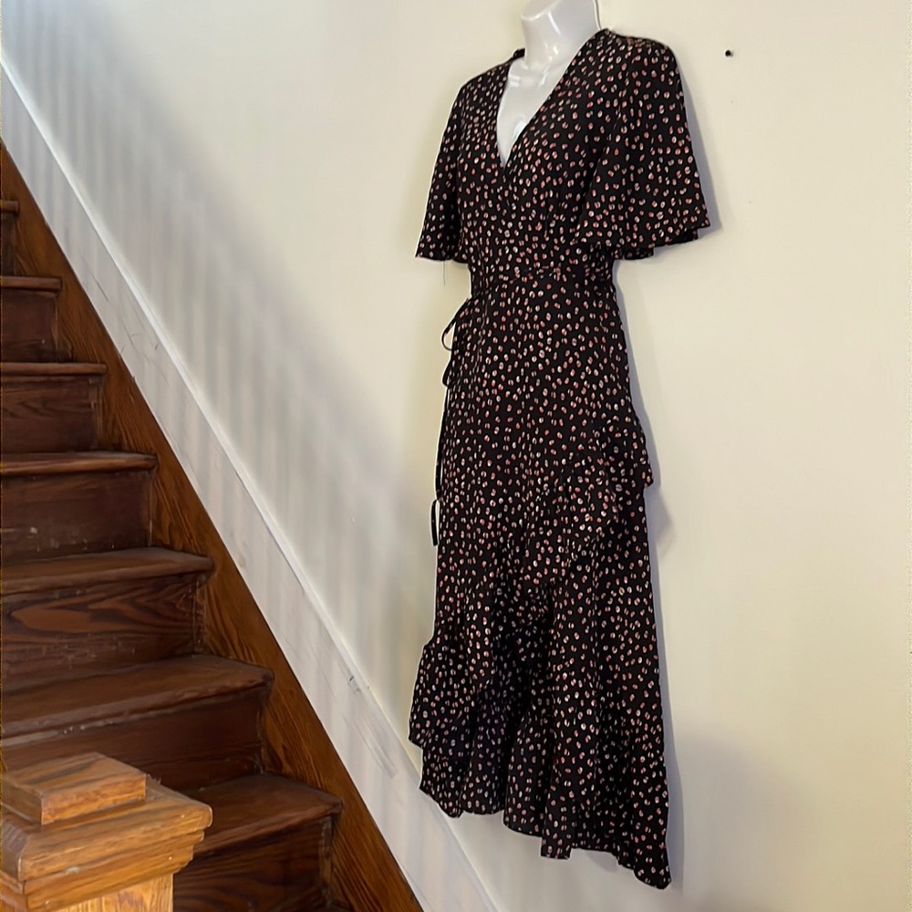 Lucy Wang wrap dress